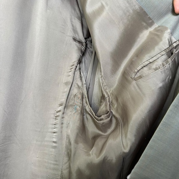 Jhane Barnes Size 48 Men's Blazer Wool Made in Italy Sport Coat Designer Soft - Picture 10 of 13